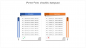 Stunning Checklist PowerPoint Template and Google Slides